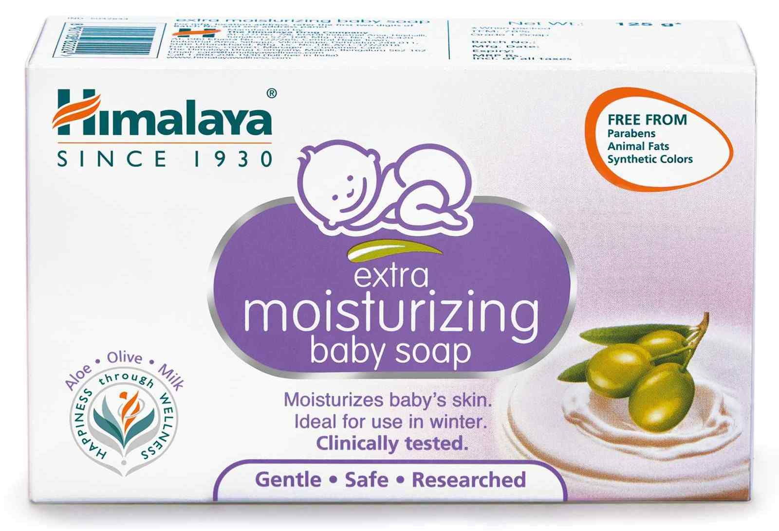 himalaya extra moisturizing baby soap